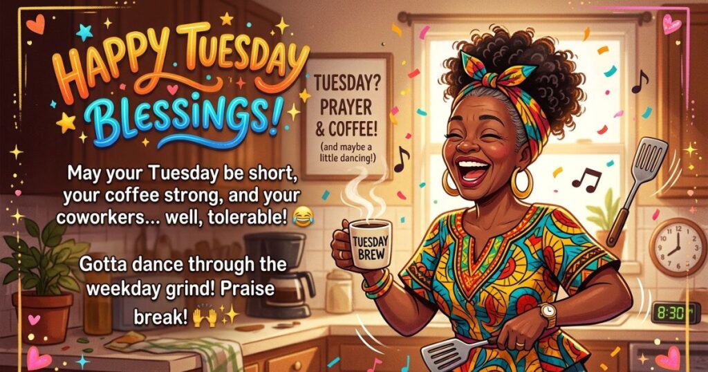African American Tuesday Blessings GIFs (Funny Edition)
