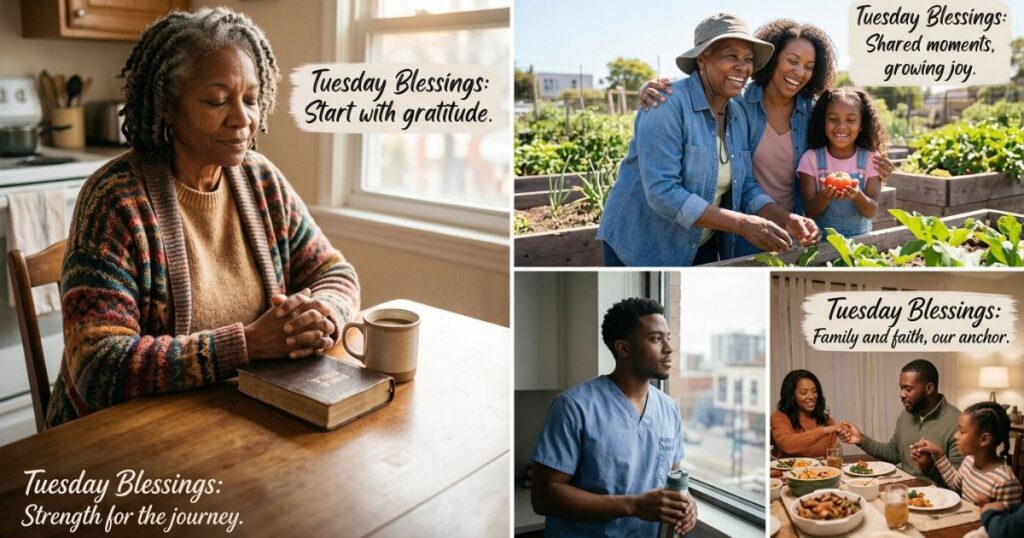 African American Tuesday Blessings Images