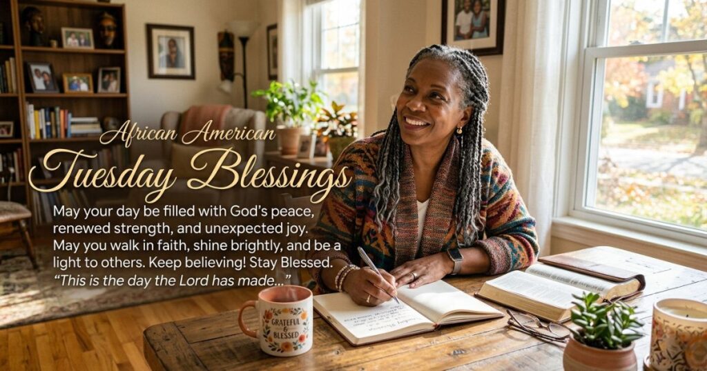 African American Tuesday Blessings In English