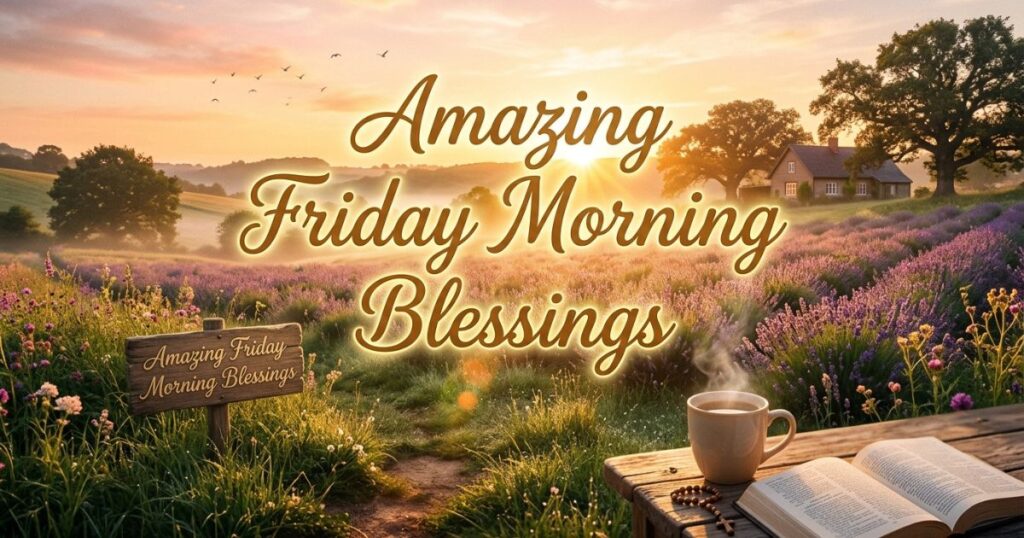 Amazing Friday Morning Blessings