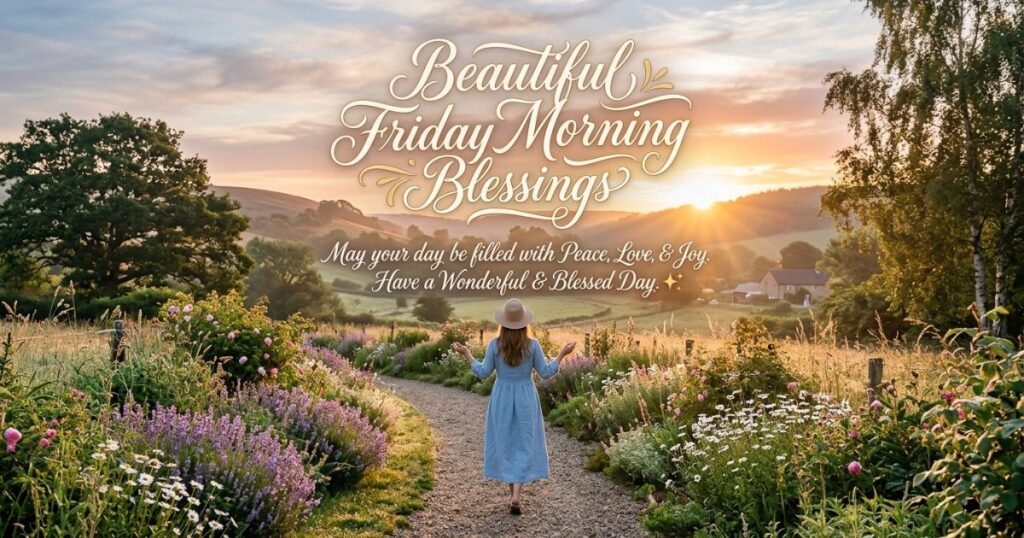 Beautiful Friday Morning Blessings