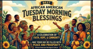 Best African American Tuesday Morning Blessings