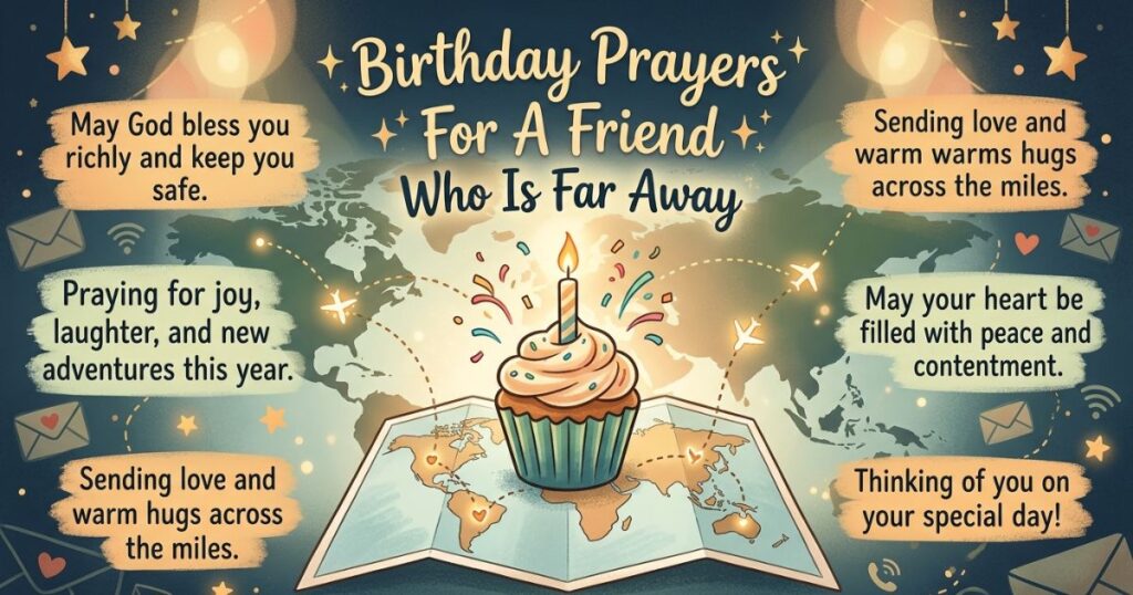 Birthday Prayers For A Friend Who Is Far Away
