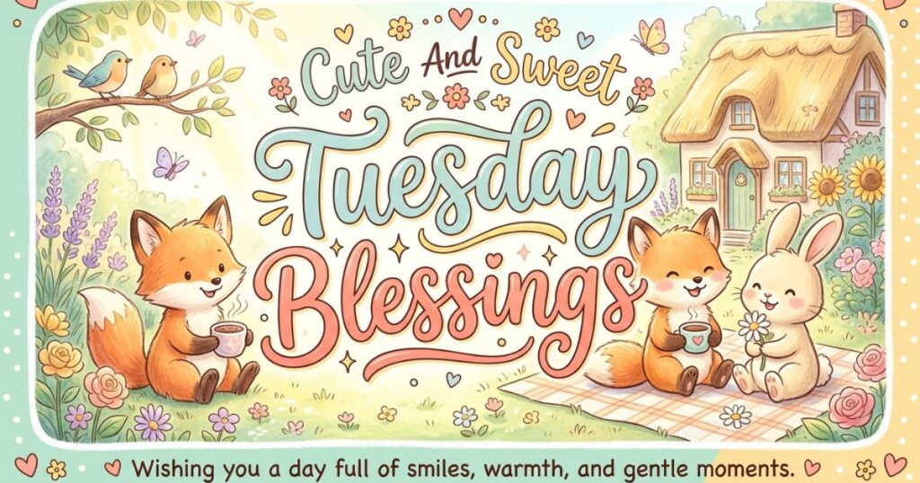 Cute And Sweet Tuesday Blessings