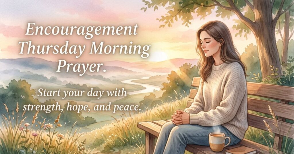 Encouragement Thursday Morning Prayer