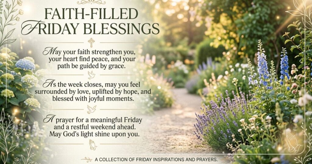 Faith-Filled Friday Blessing Quotes