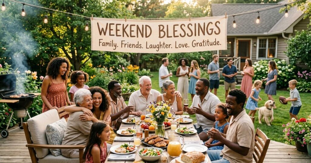 Family And Friends Weekend Blessings