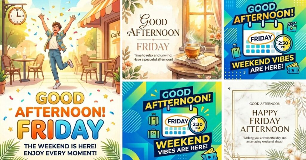 Friday Good Afternoon Messages