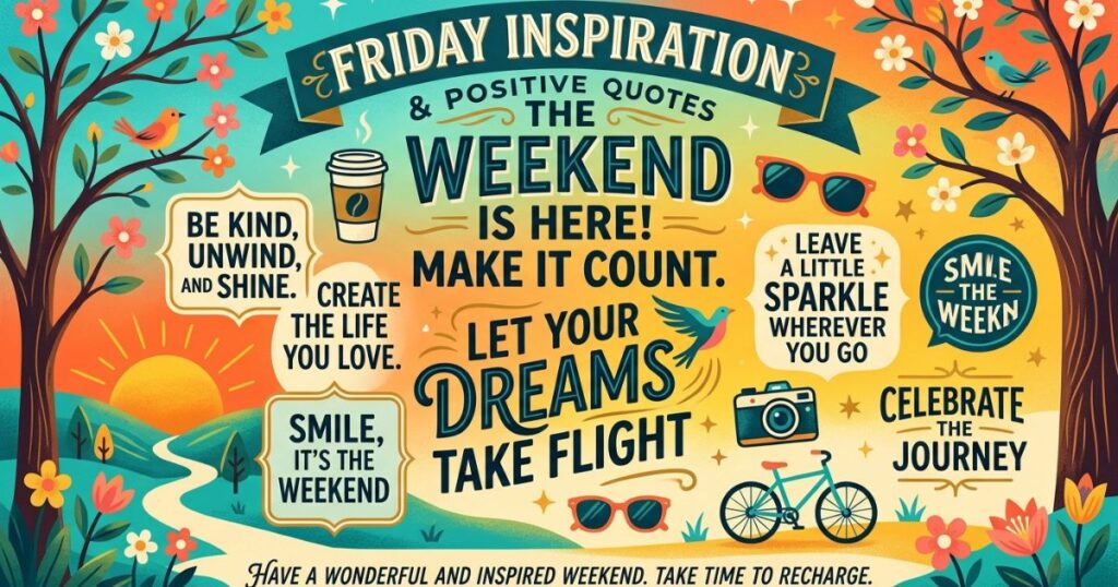 Friday Inspiration And Positive Quotes