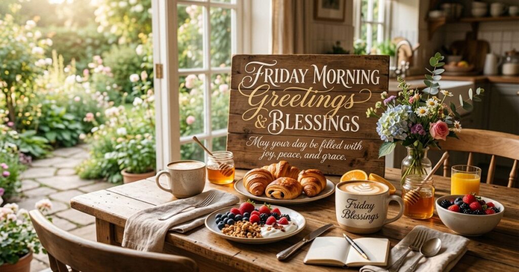 Friday Morning Greetings And Blessings