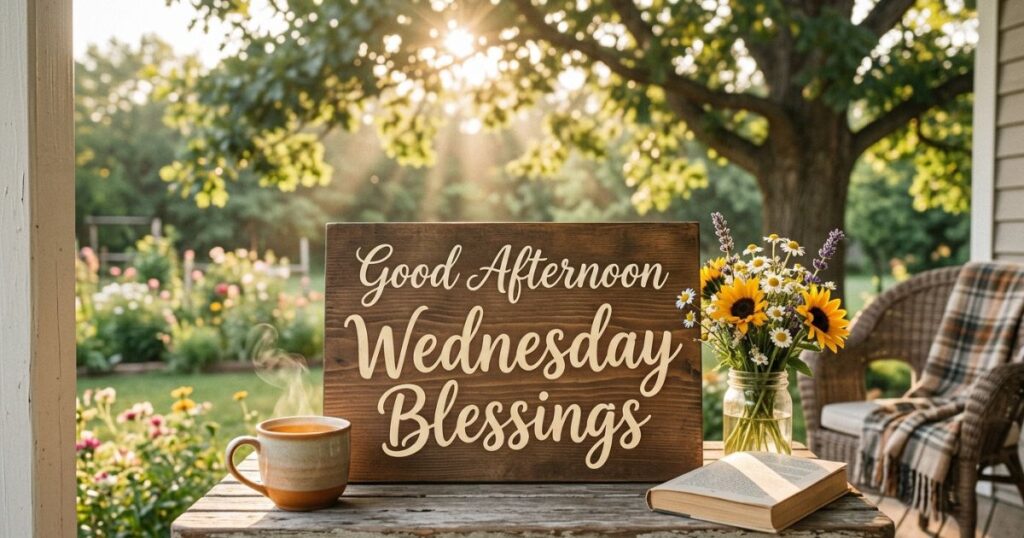 Good Afternoon Wednesday Blessings