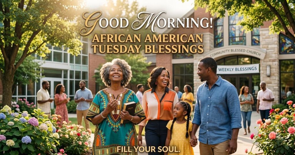 Good Morning African American Tuesday Blessings Fill Your Soul