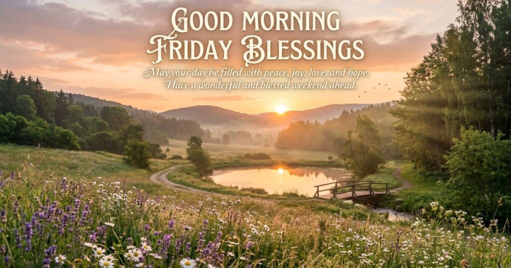 Good Morning Friday Blessings