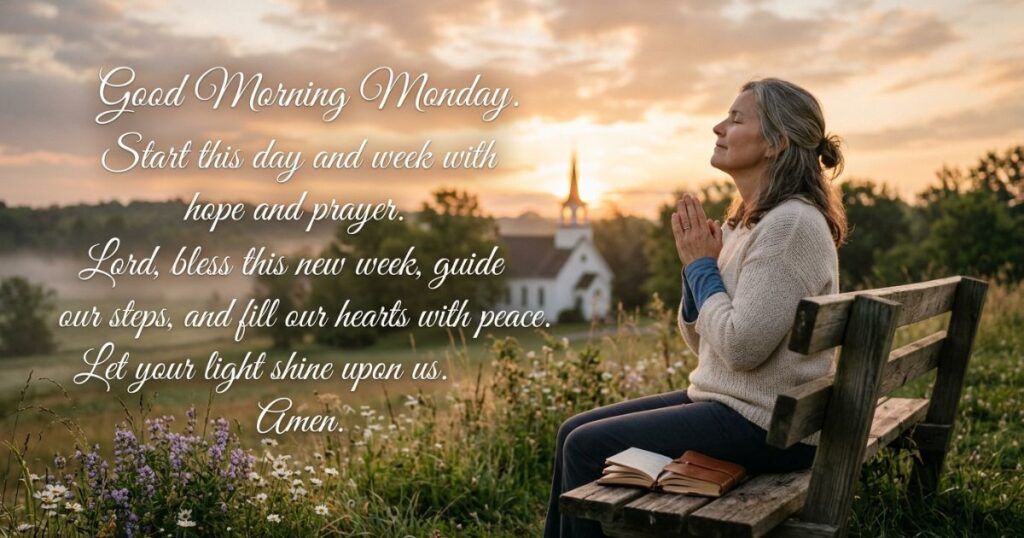 Good Morning Monday Blessing Prayers