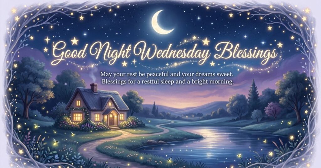 Good Night Wednesday Blessings