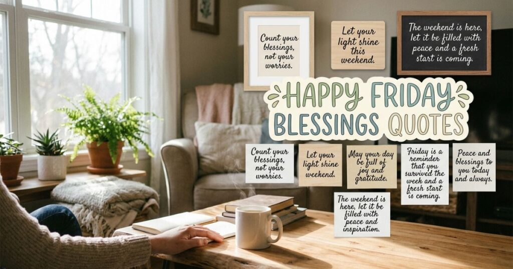 Happy Friday Blessings Quotes