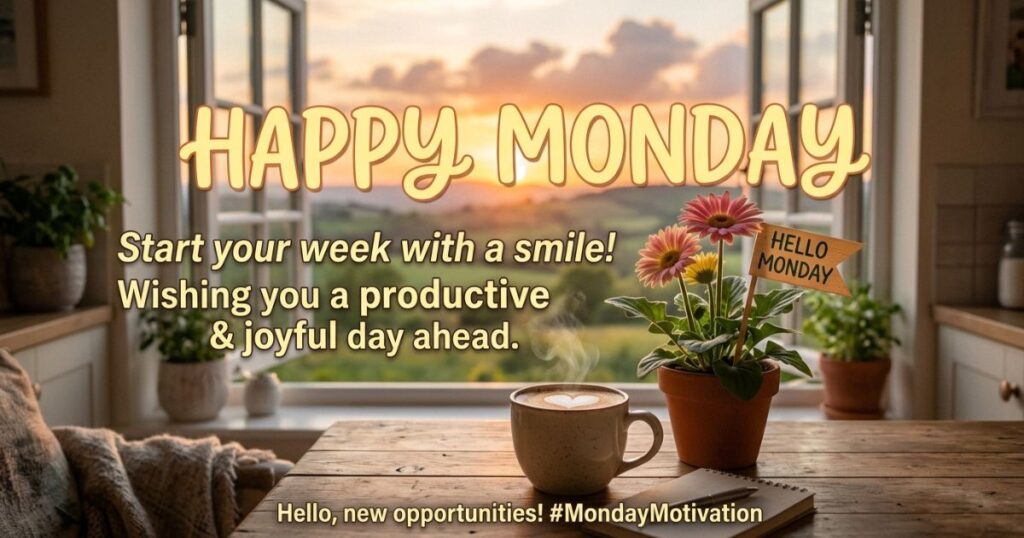 Happy Monday Wishes And Greetings