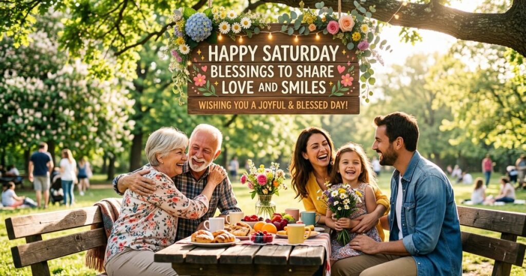 Happy Saturday Blessings To Share Love And Smiles