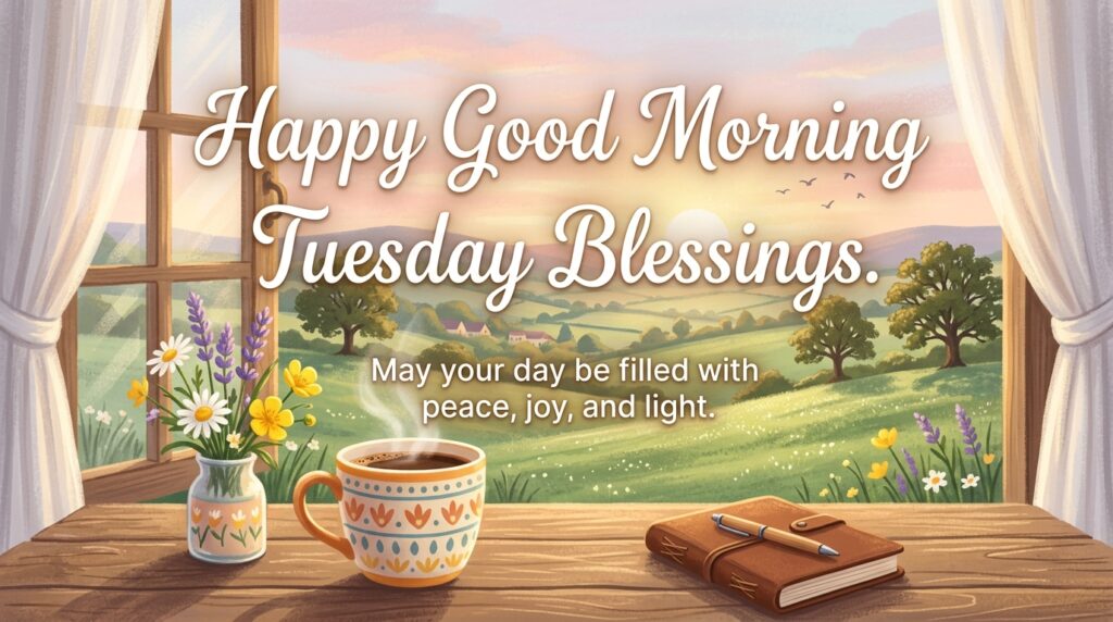 Happy Good Morning Tuesday Blessings