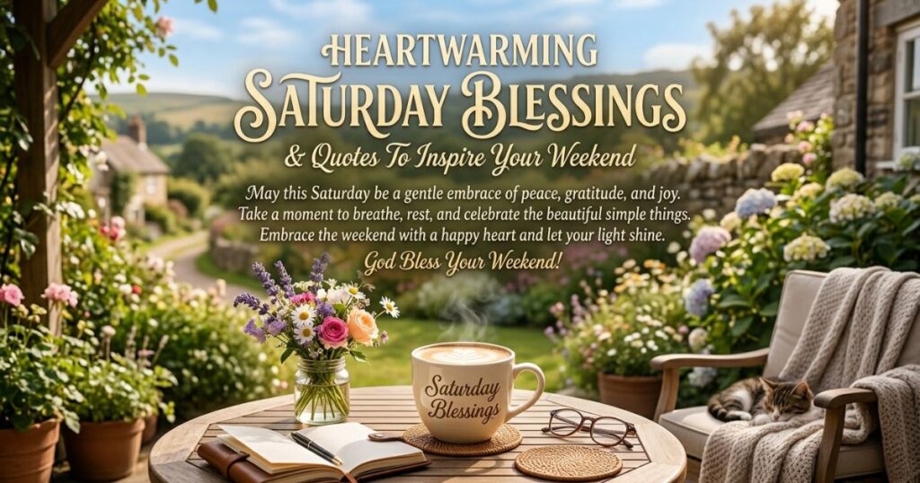 Heartwarming Saturday Blessings And Quotes To Inspire Your Weekend