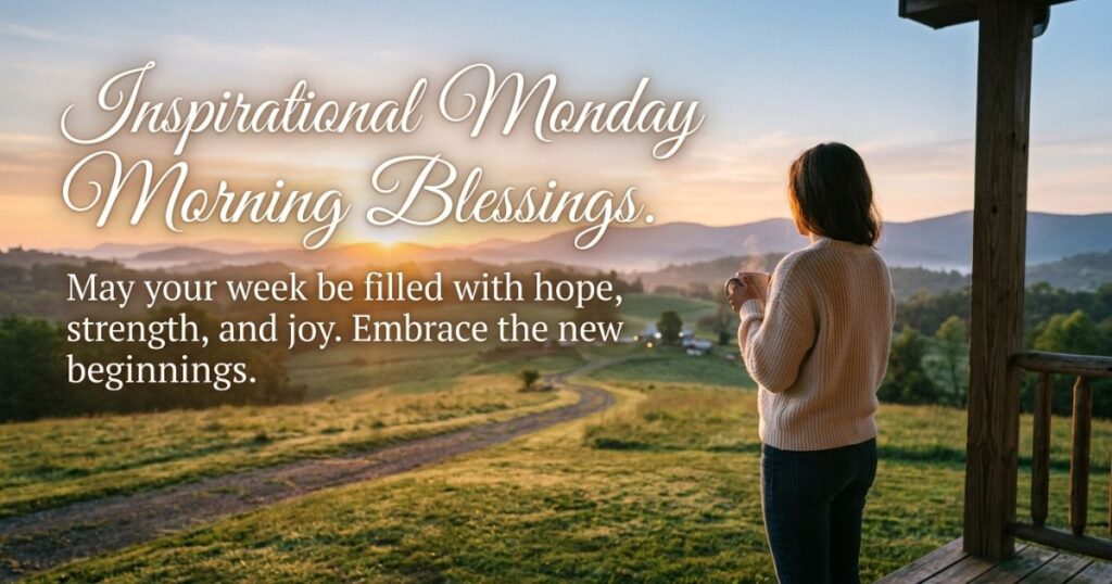 Inspirational Monday Morning Blessings