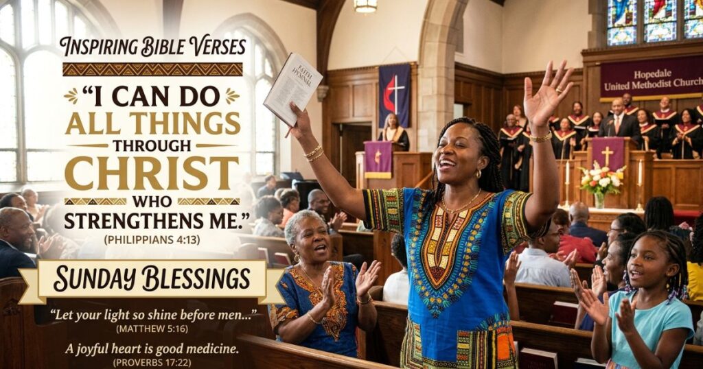 Inspiring Bible Verses, African American Sunday Blessings