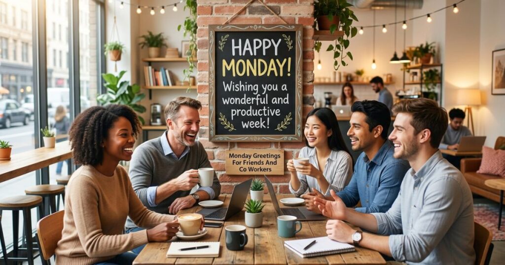 Monday Greetings For Friends And Co Workers