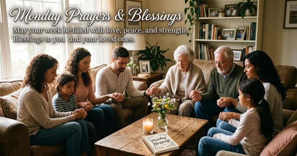 Monday Prayers And Blessings For Family, Friends, And Loved Ones