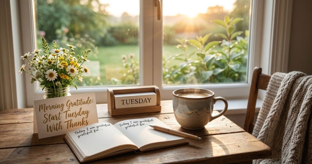 Morning Gratitude To Start Tuesday With Thanks