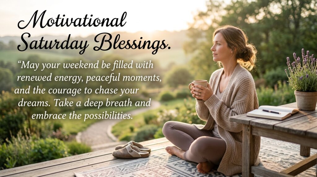 Motivational Saturday Blessings