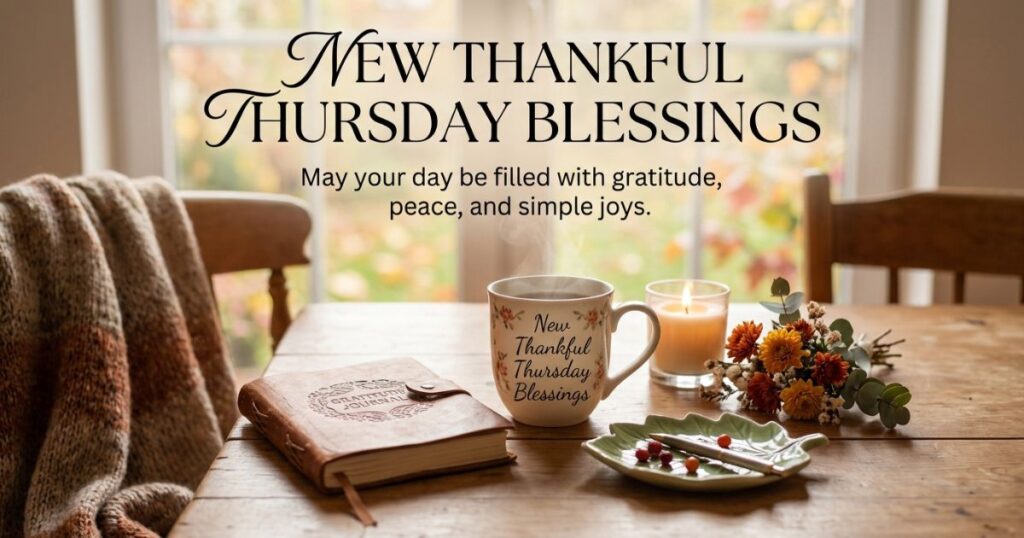 New Thankful Thursday Blessings