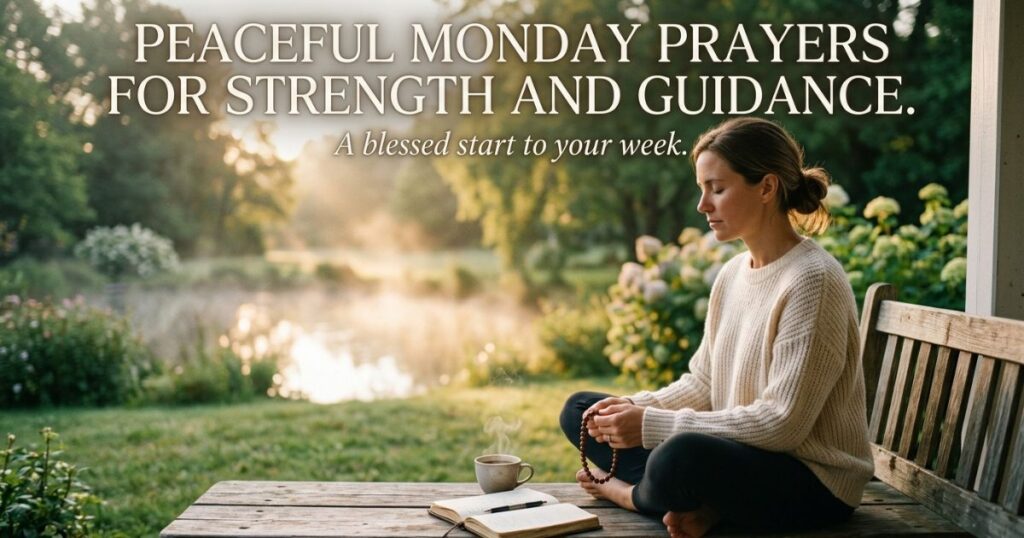 Peaceful Monday Prayers For Strength And Guidance