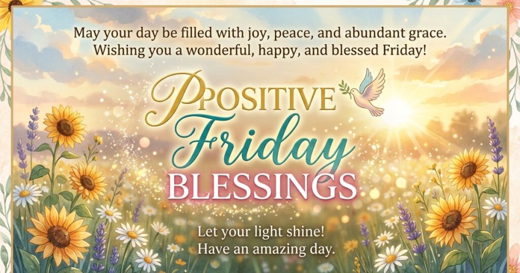 Positive Friday Blessings