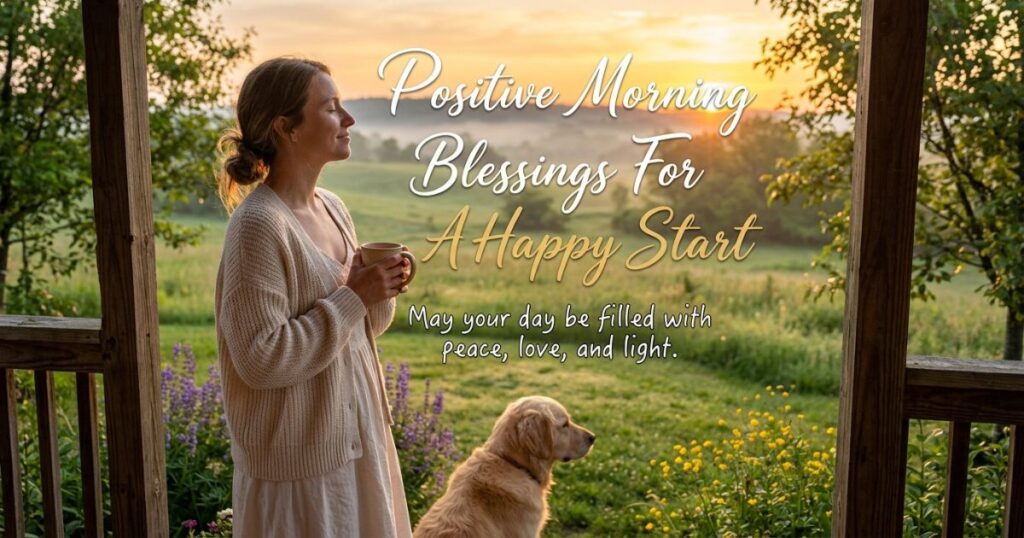 Positive Morning Blessings For A Happy Start