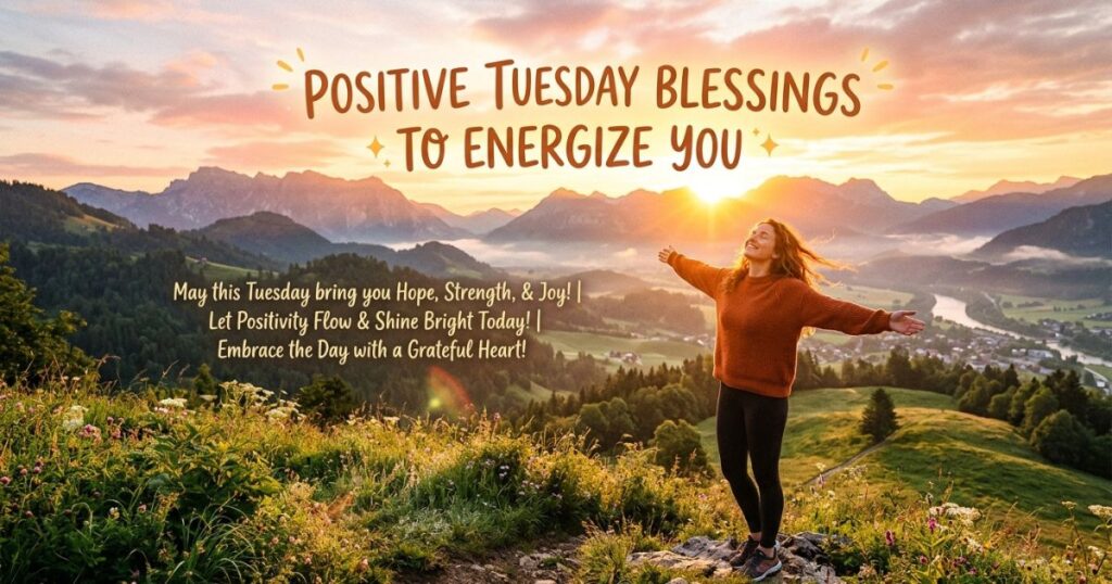 Positive Tuesday Blessings To Energize You
