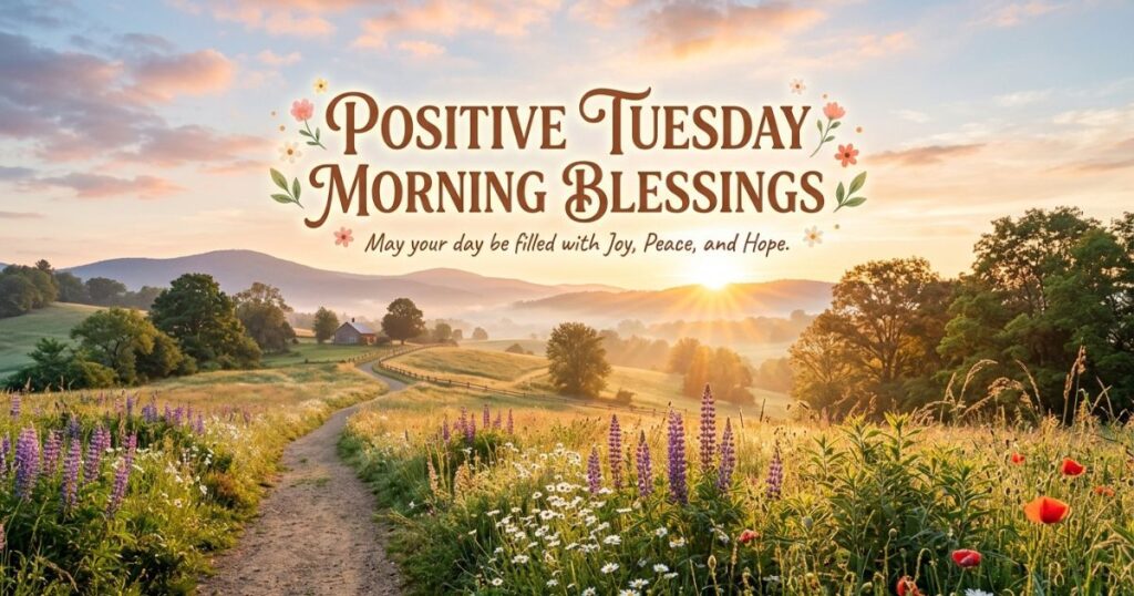 Positive Tuesday Morning Blessings