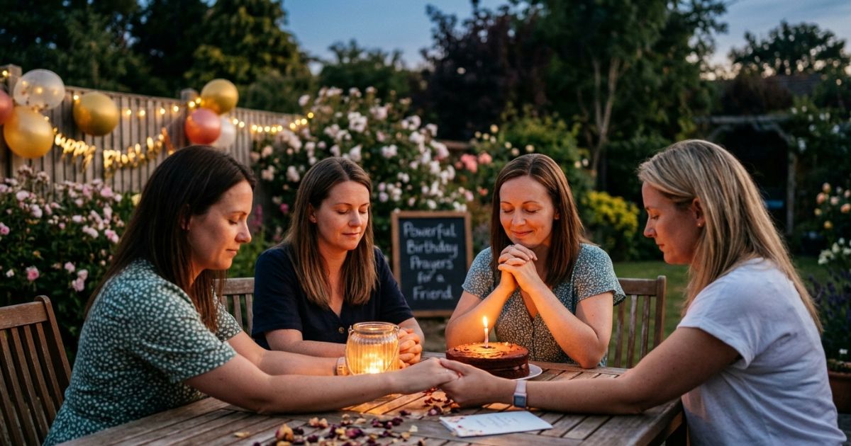 Powerful Birthday Prayers for a Friend