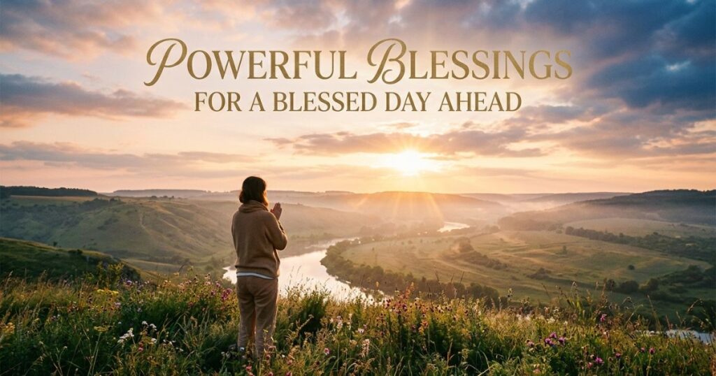 Powerful Blessings For A Blessed Day Ahead