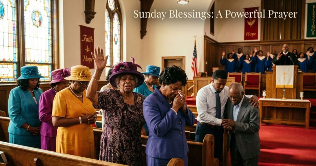 Powerful Prayer African American Sunday Blessings