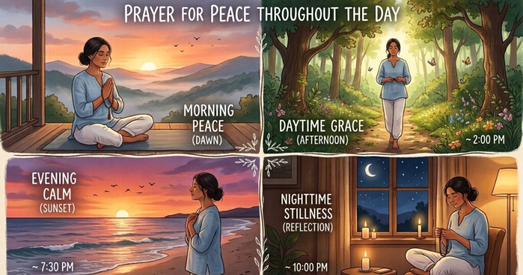 Prayer For Peace Throughout The Day