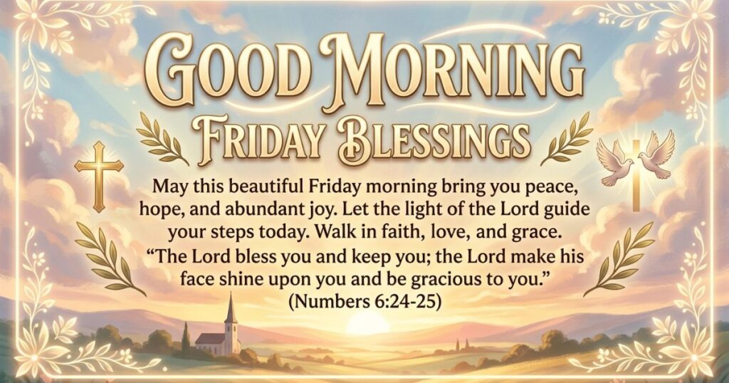 Religious Good Morning Friday Blessings