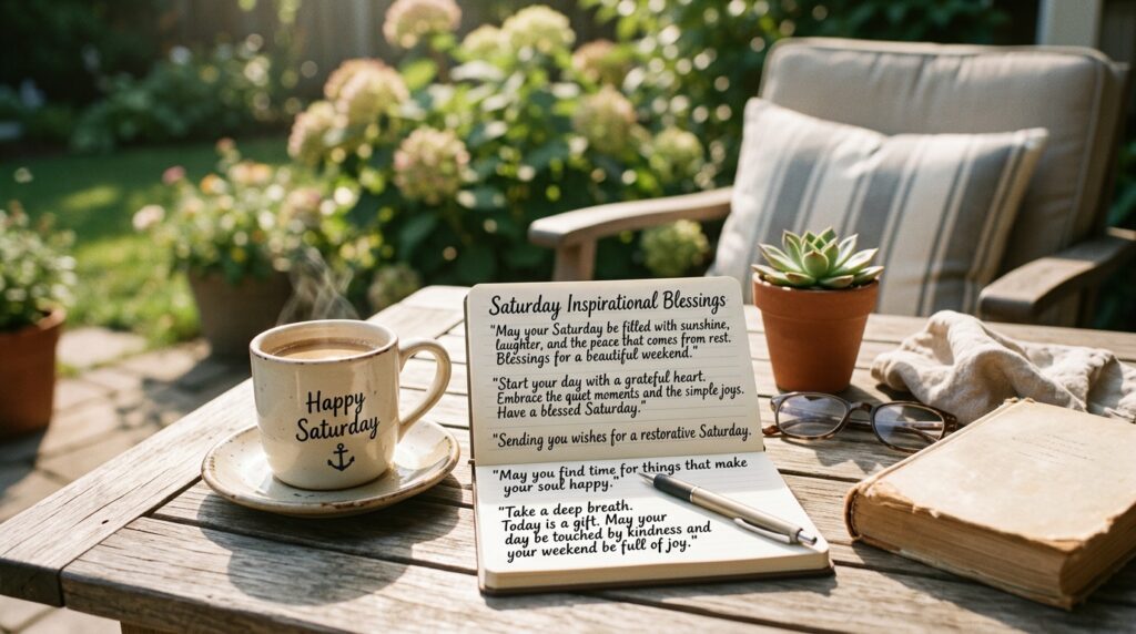 Saturday Inspirational Blessings Quotes