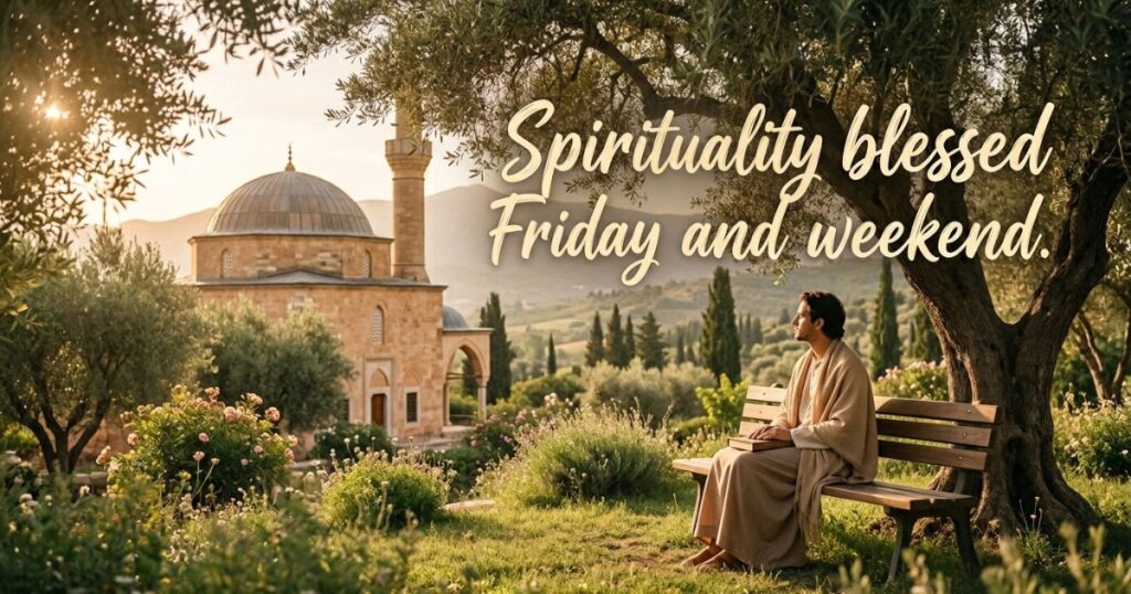 Spirituality blessed Friday and weekend