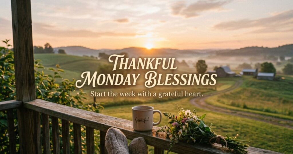 Thankful Monday Blessings