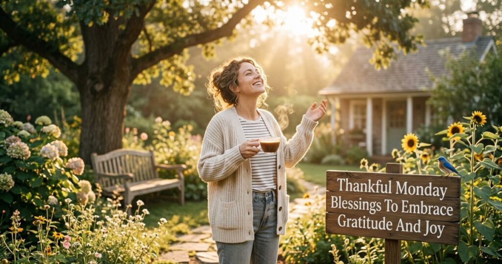 Thankful Monday Blessings To Embrace Gratitude And Joy