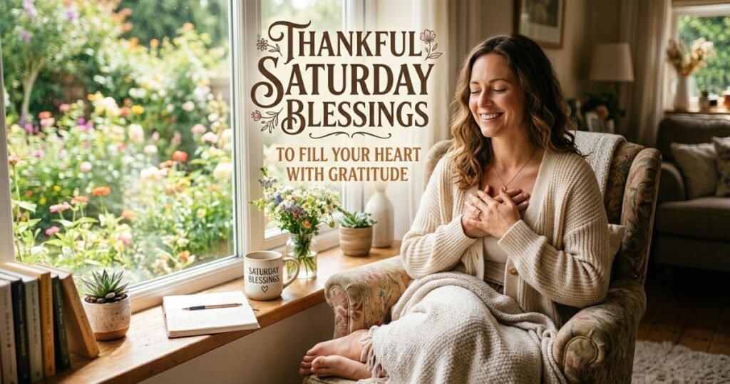 Thankful Saturday Blessings To Fill Your Heart With Gratitude