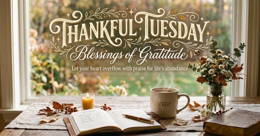 Thankful Tuesday Blessings Of Gratitude