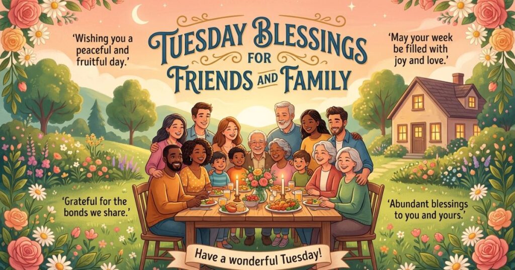Tuesday Blessings For Friends And Family