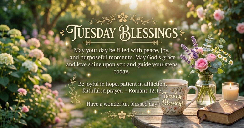 Tuesday Blessings Message