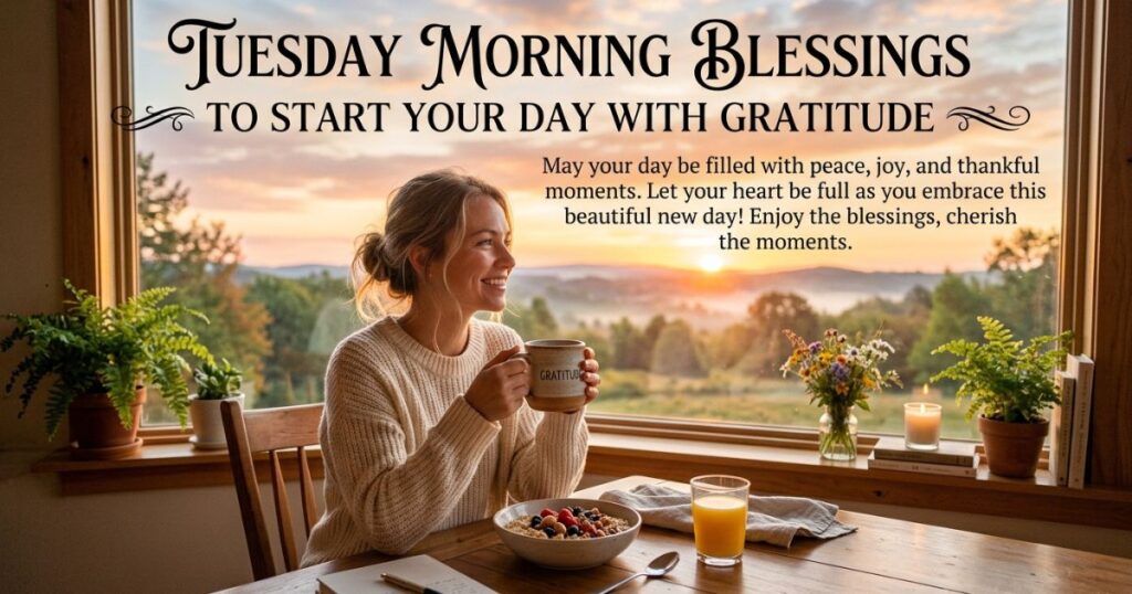 Tuesday Morning Blessings To Start Your Day With Gratitude